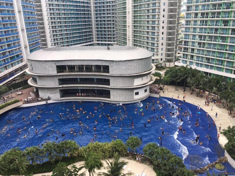 Azure C7 Balcony, Wifi, Near Mall Airport Manila Luaran gambar