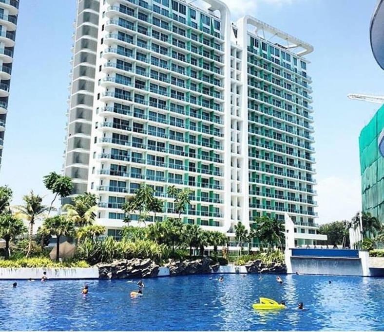 Azure C7 Balcony, Wifi, Near Mall Airport Manila Luaran gambar