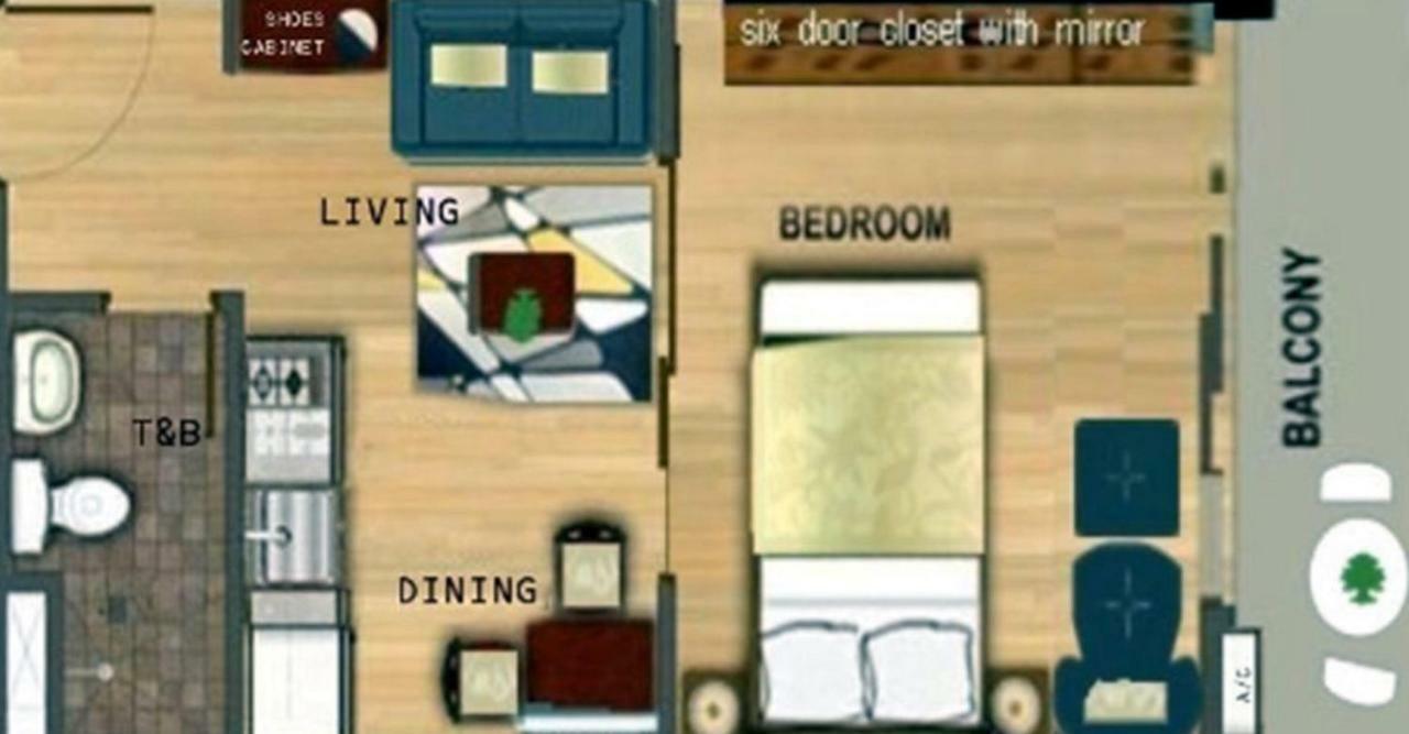 Azure C7 Balcony, Wifi, Near Mall Airport Manila Luaran gambar